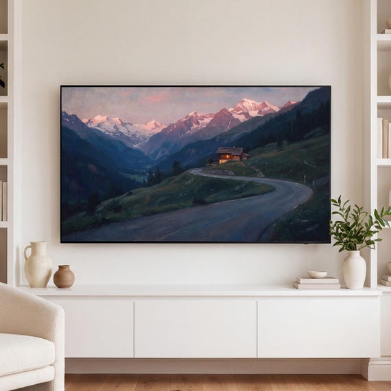 Alpine Winter Samsung Frame TV Art Bundle of 6 — view 3