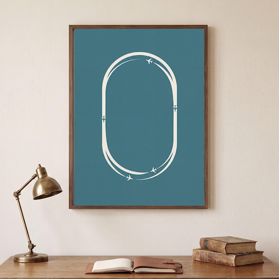 Holding Pattern Print — view 2
