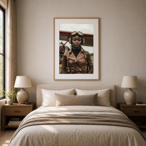 Bessie Coleman Wall Art — view 3