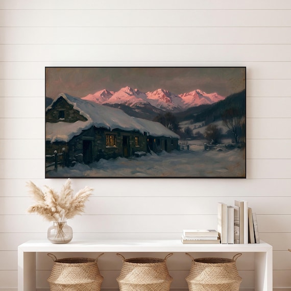 Alpine Byre Samsung Frame TV Art — view 6