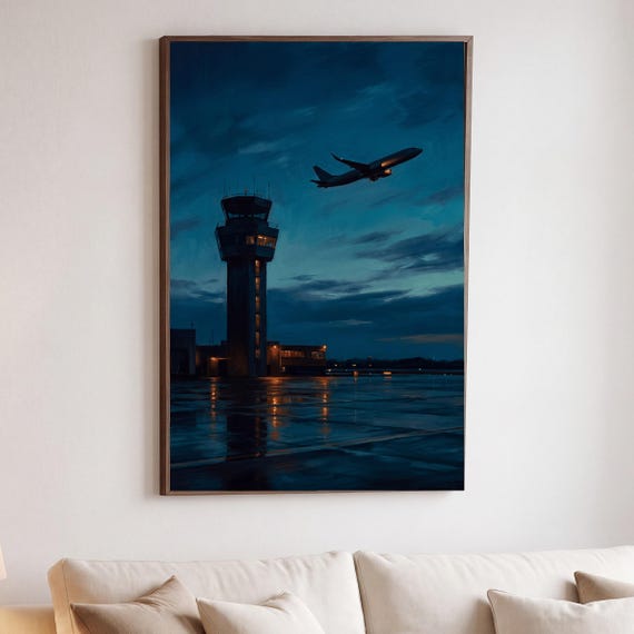 Tower and Departure Print — view 5
