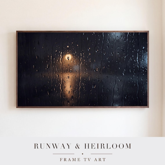 Streetlight Through Rain Samsung Frame TV Art — view 5