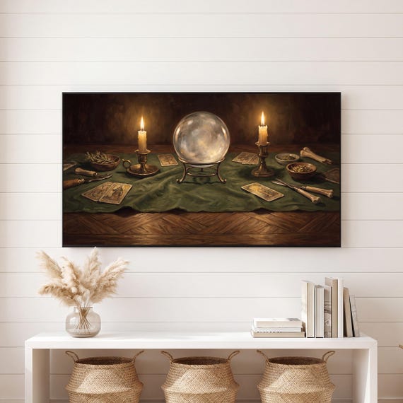 Crystal Ball Samsung Frame TV Art — view 6