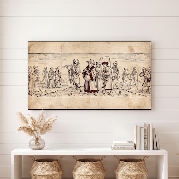 Skeletons and Merchants Samsung Frame TV Art — view 6