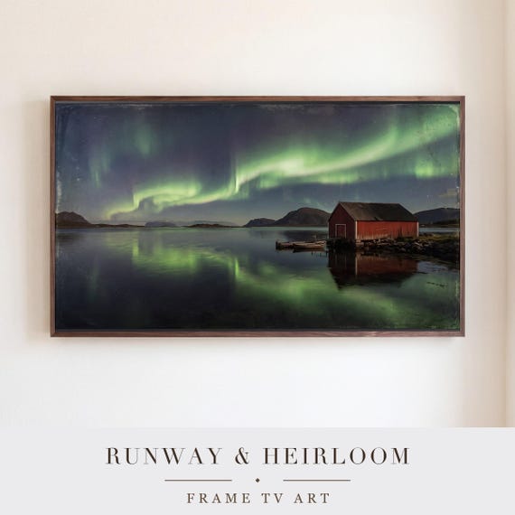 Aurora Boathouse Samsung Frame TV Art — view 5