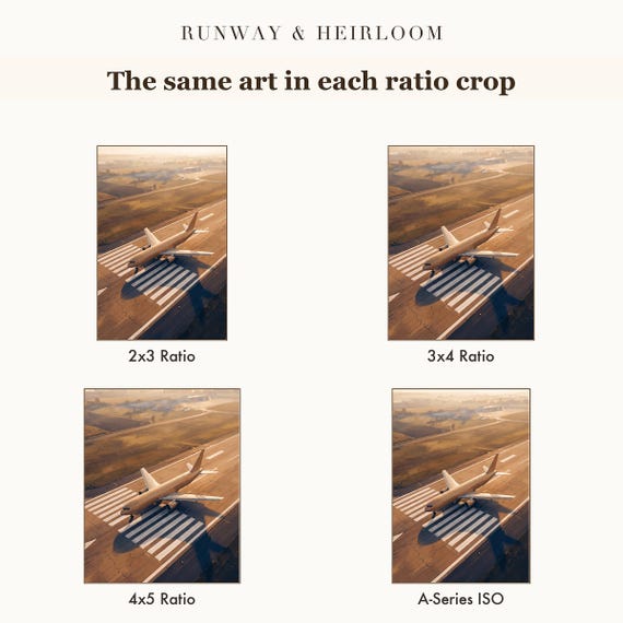 Runway Threshold From Above Print — view 6