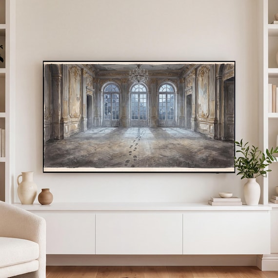 Footprints in the Dust Samsung Frame TV Art — view 3