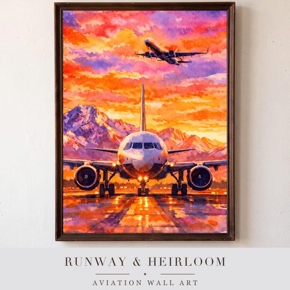 Aviation Wall Art Printable — aviation wall art print