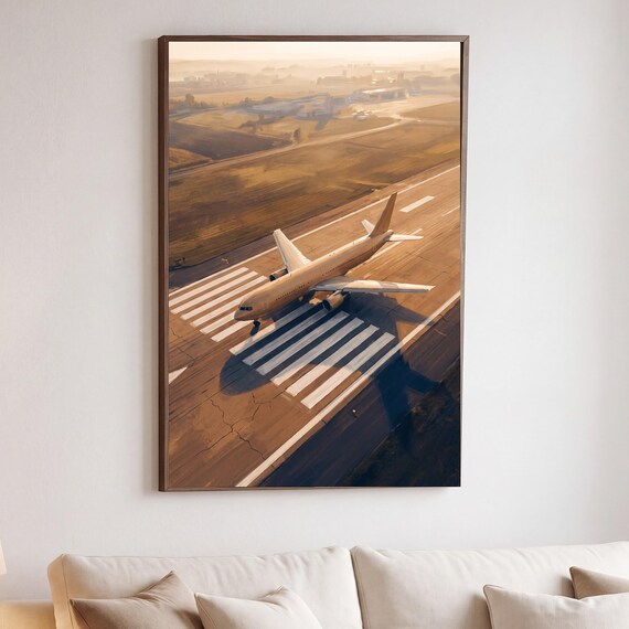 Runway Threshold From Above Print — view 5