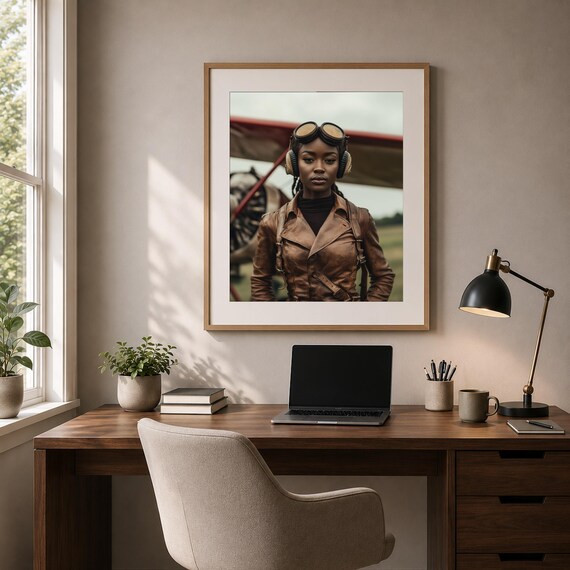 Bessie Coleman Wall Art — view 6