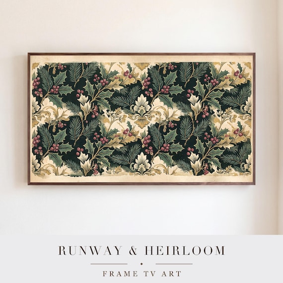 Christmas Pattern Samsung Frame TV Art — view 5