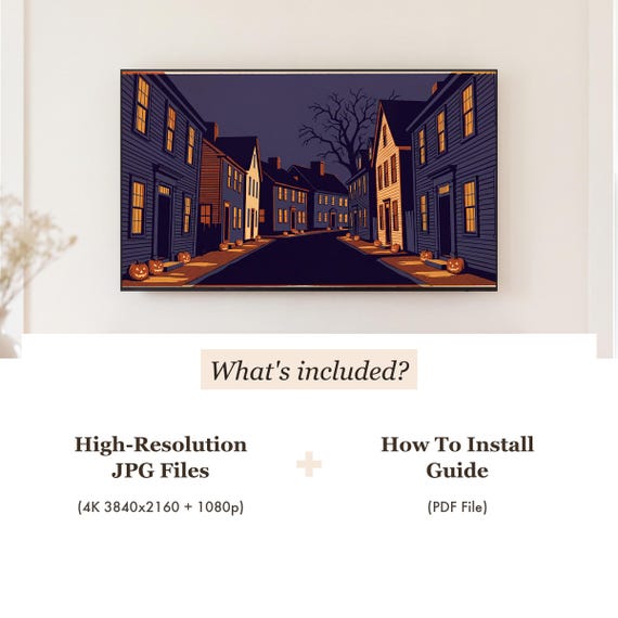 Bonfire Square Samsung Frame TV Art — view 4