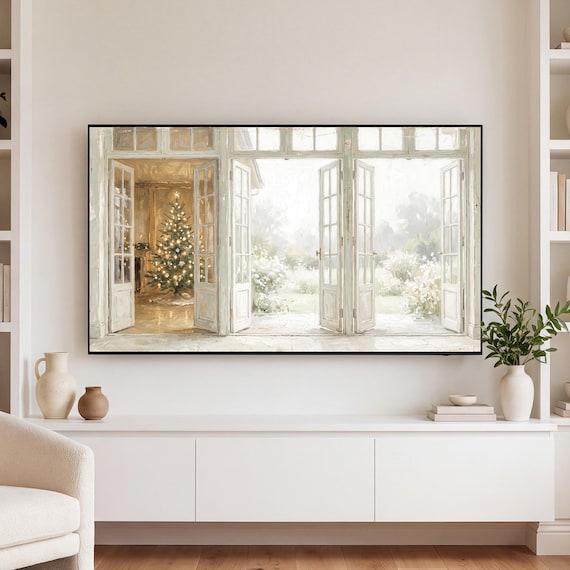 Winter Conservatory Samsung Frame TV Art Bundle of 6 — view 3