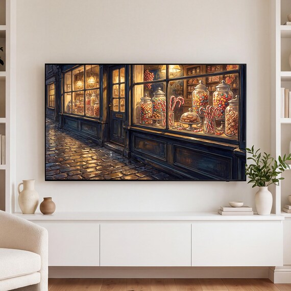 Confectioner Window Samsung Frame TV Art — view 3