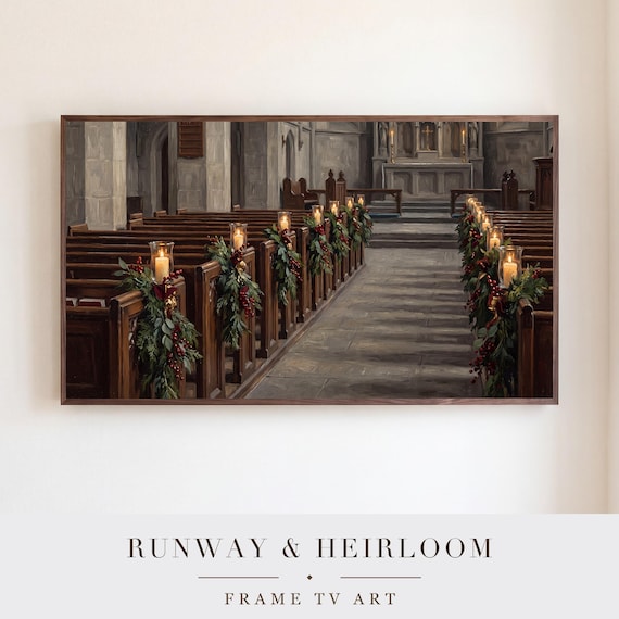 Candlelit Church Samsung Frame TV Art Bundle of 6 — view 5