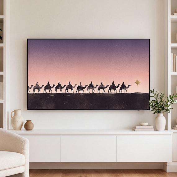 Three Kings Samsung Frame TV Art — view 3