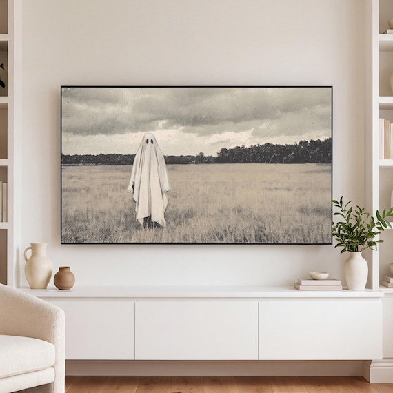 Neutral Halloween Samsung Frame TV Art Bundle of 6 (4K Digital Download) — view 3