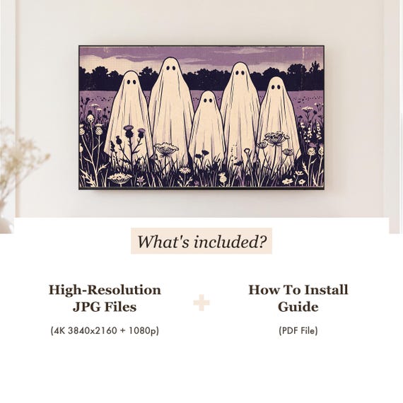 Headland Ghost Samsung Frame TV Art — view 4