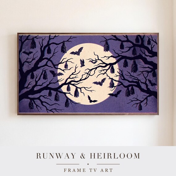 Blue Hour Forest Samsung Frame TV Art — view 5