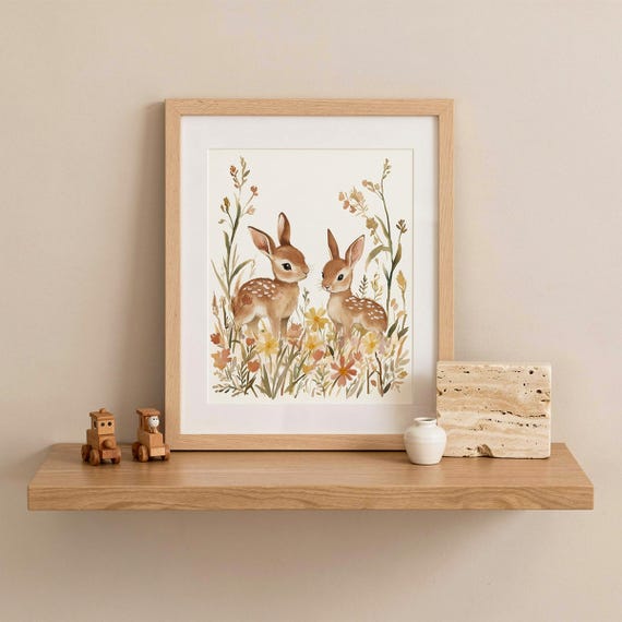 Woodland Nursery Wall Art — view 6
