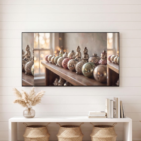 Vintage Ornament Samsung Frame TV Art Bundle of 6 — view 6