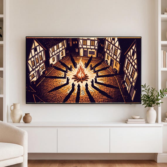 Graveyard Hill Samsung Frame TV Art — view 3