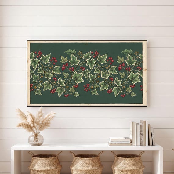 Trailing Ivy Samsung Frame TV Art — view 6