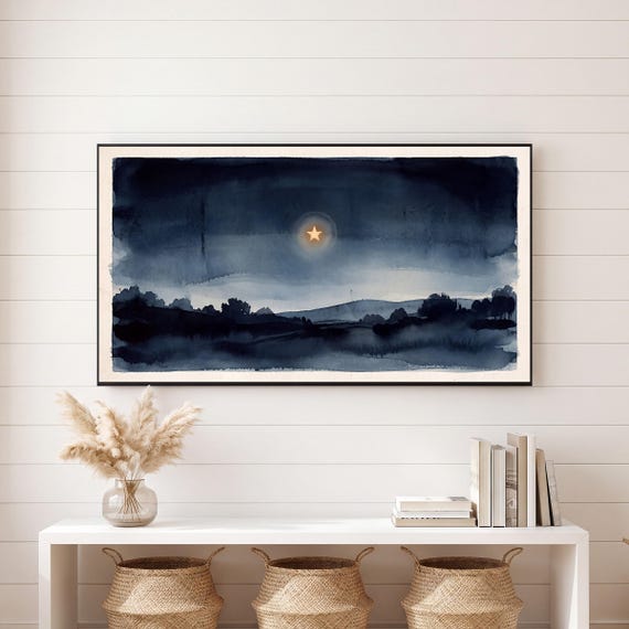 Star Over the Hills Samsung Frame TV Art — view 6