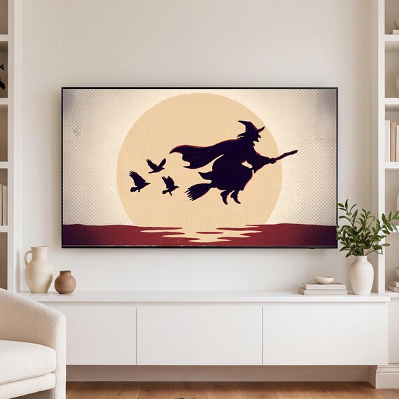 Five Witches Samsung Frame TV Art — view 3