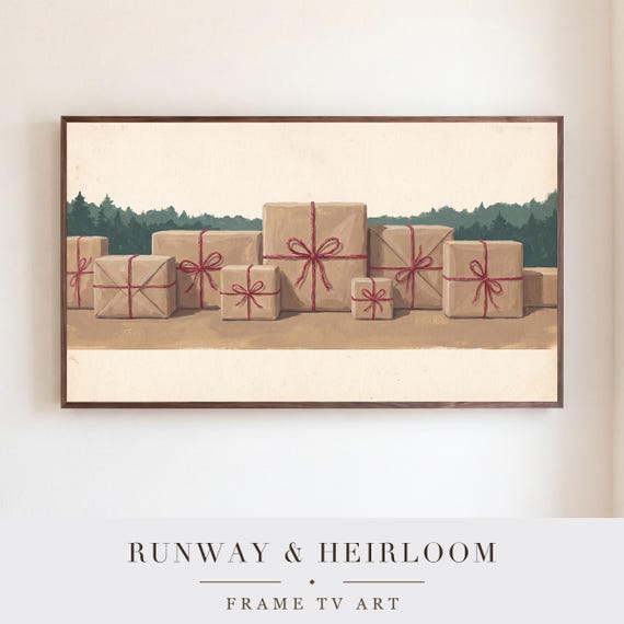 Kraft Parcels Samsung Frame TV Art — view 5
