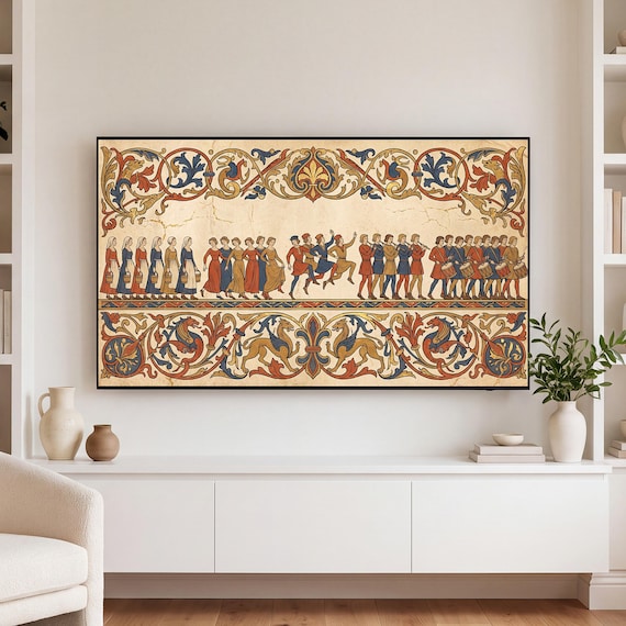 Twelve Days Figures Samsung Frame TV Art — view 3