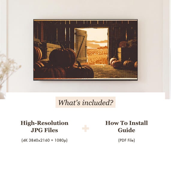 Great Jack O Lantern Samsung Frame TV Art — view 4