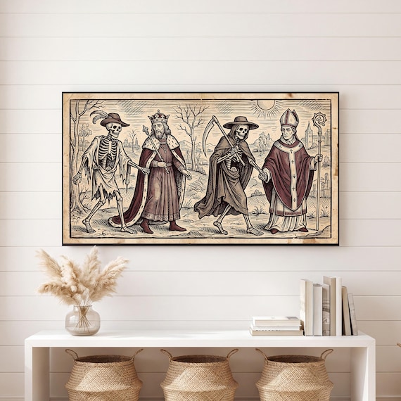 Skeleton King and Bishop Samsung Frame TV Art — view 6