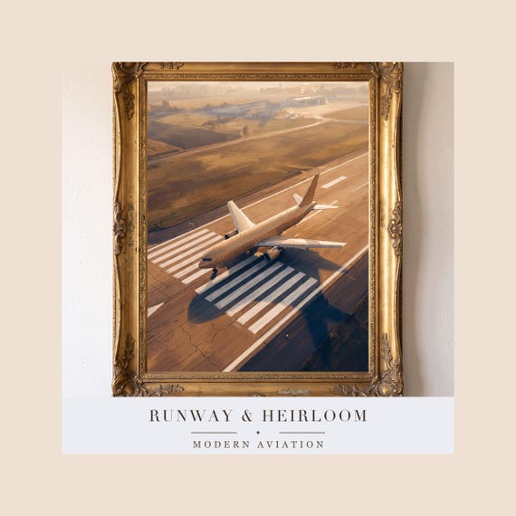 Runway Threshold From Above Print — view 4