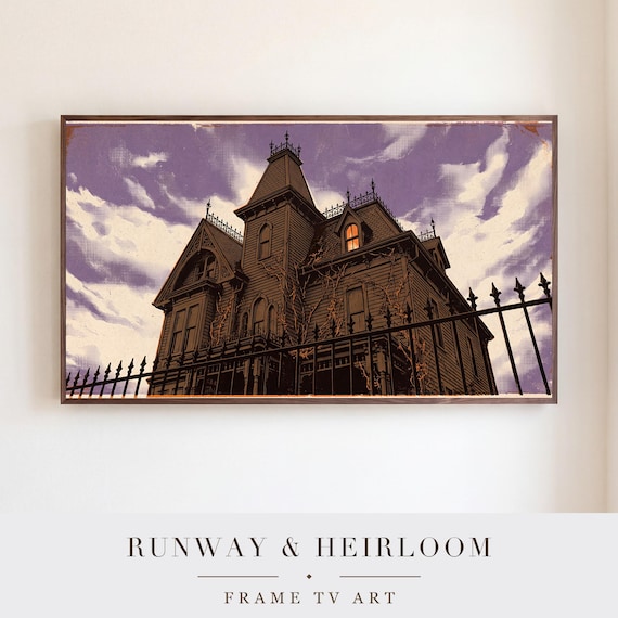 Haunted House Samsung Frame TV Art Bundle of 6 (4K Digital Download) — view 5