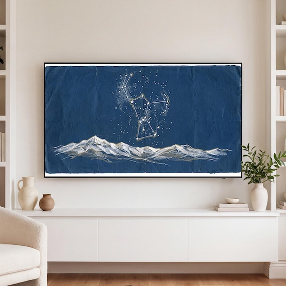 Winter Constellation Samsung Frame TV Art Bundle of 6 — view 3