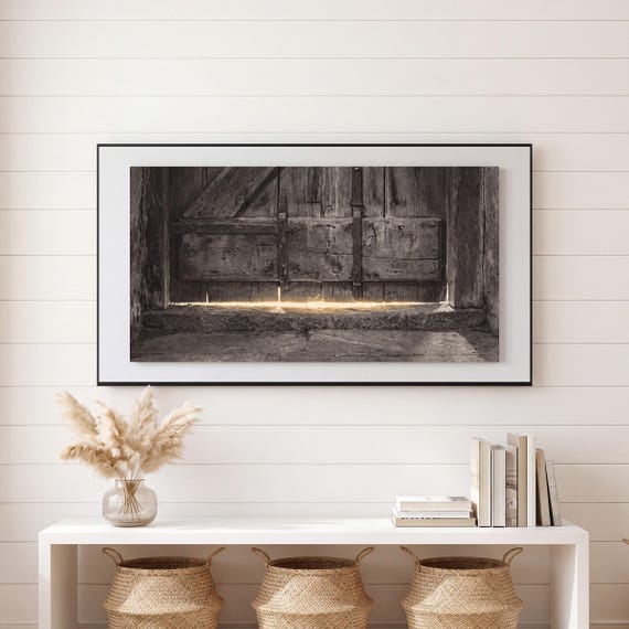 Thin Line of Light Samsung Frame TV Art — view 6