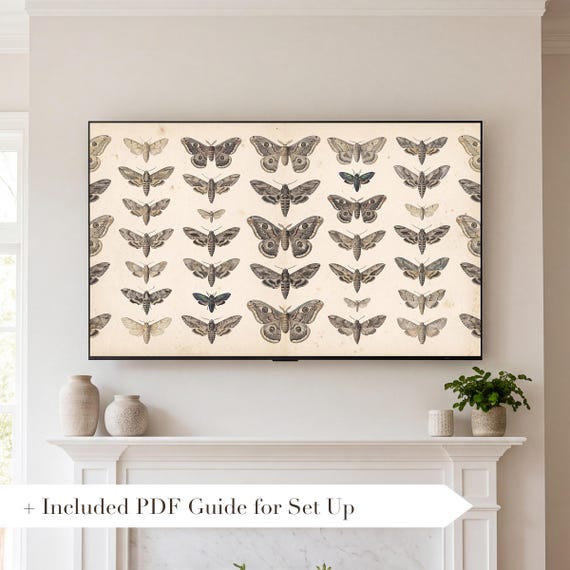 Entomology Samsung Frame TV Art Bundle of 6 — view 2