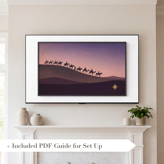 Magi on the Dunes Samsung Frame TV Art — view 2