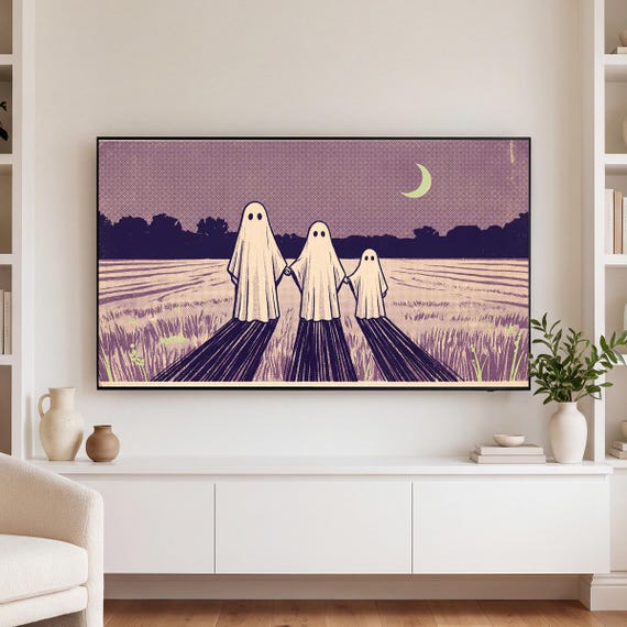 Ghost Family Samsung Frame TV Art — view 3