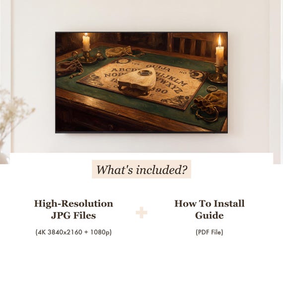 Planchette Samsung Frame TV Art — view 4