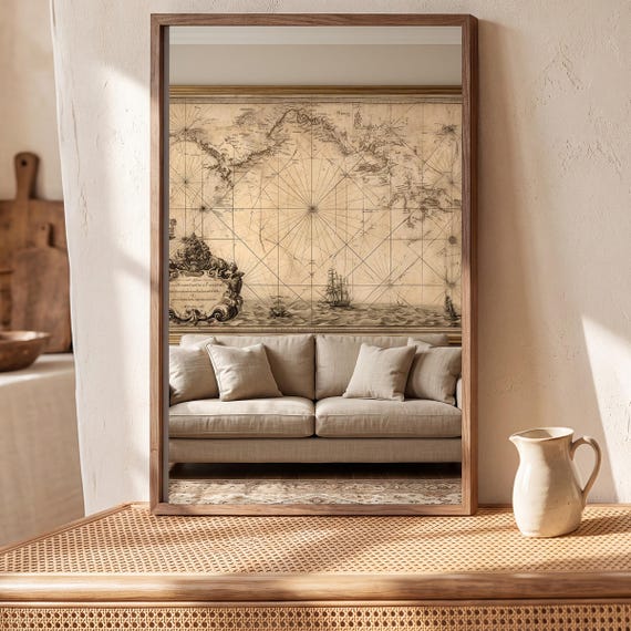 Antique Nautical Chart Printable โ view 5