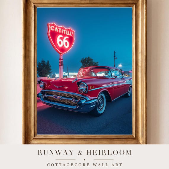 Muscle Car Wall Art — view 4