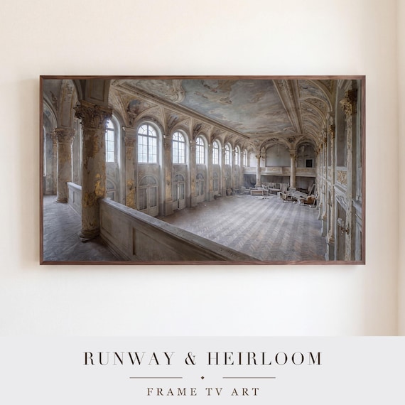Abandoned Ballroom Samsung Frame TV Art — view 5