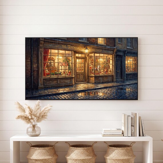 Christmas Toy Shop Samsung Frame TV Art — view 6