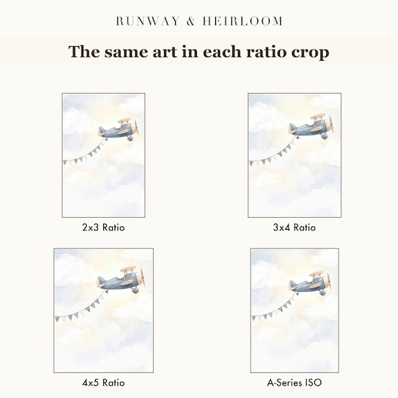Bunting Biplane Print โ view 6