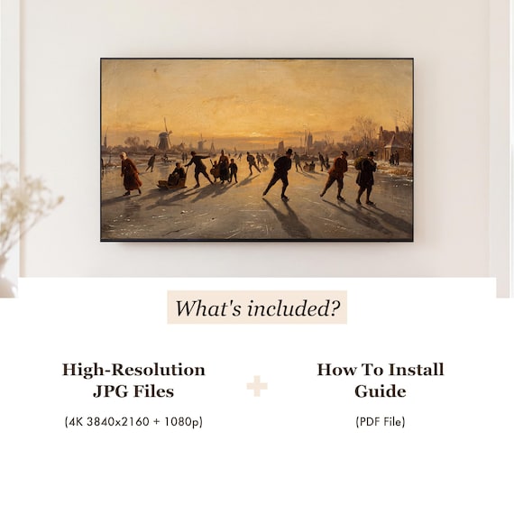 Skaters at Sunset Samsung Frame TV Art — view 4