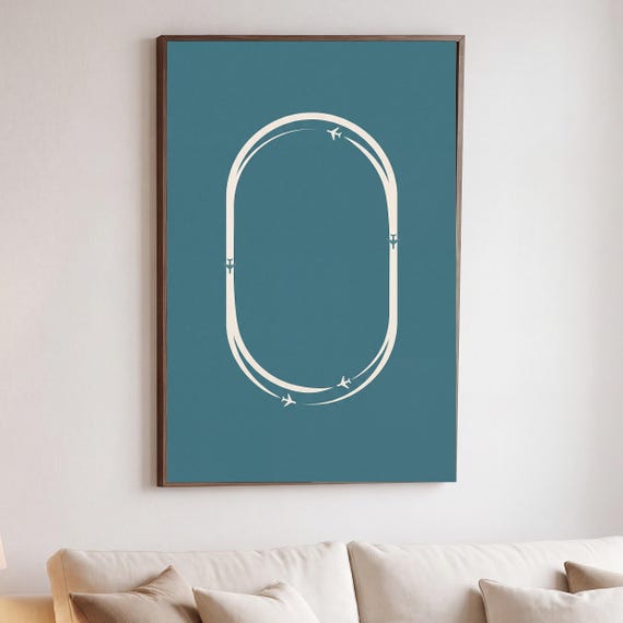 Holding Pattern Print — view 5