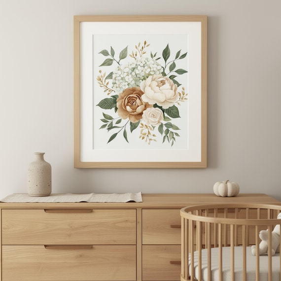 Floral Nursery Wall Art