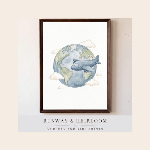 Little World Flyer Print